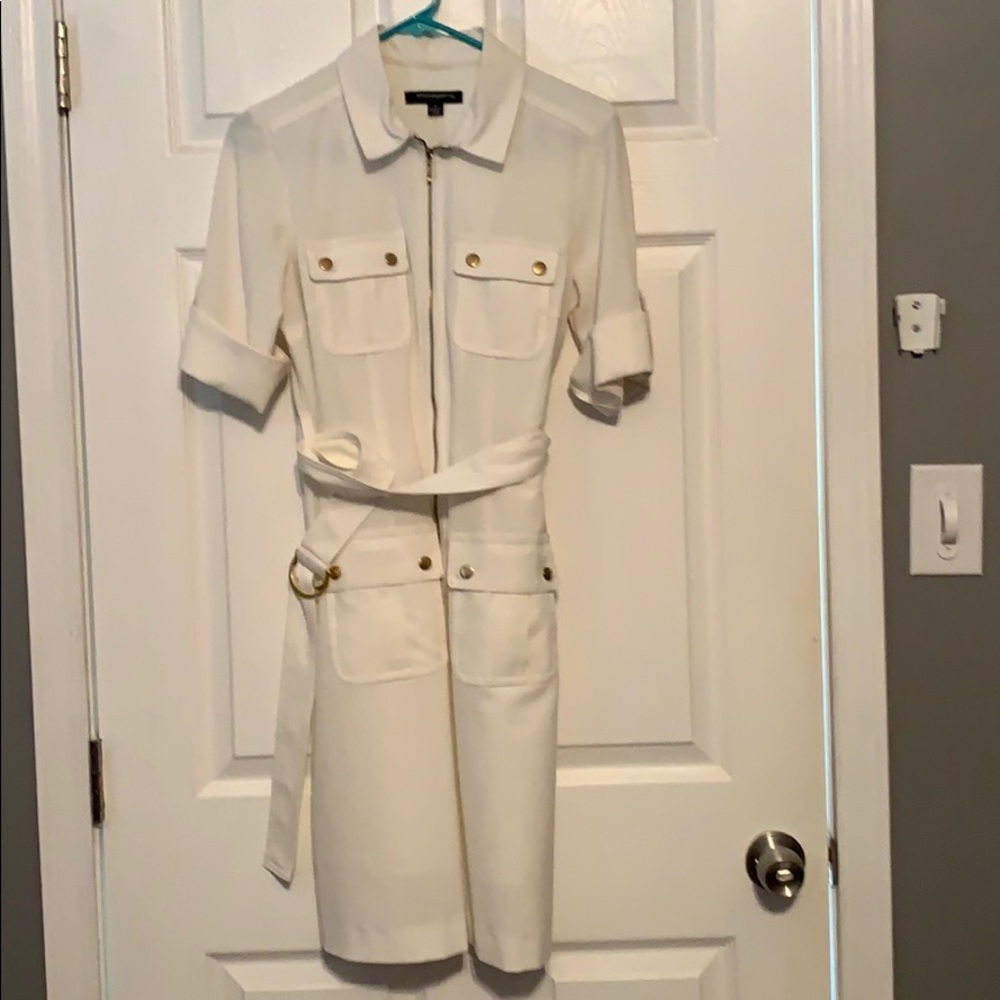 White size 4 dress